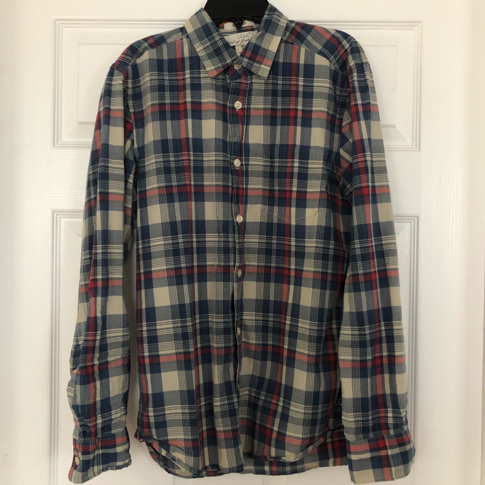 Casually Muted Colors - H&M Button Up